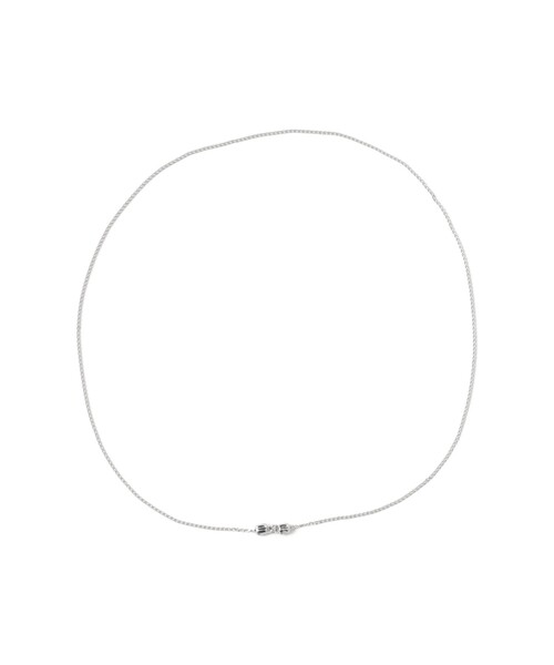 Demi-Luxe BEAMS(デミルクス ビームス)の「wePERM / All Peop 2ビーズ ブレスレット シルバー(ブレスレット・レディース・シルバー・ONE SIZE)」の2枚目の写真