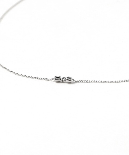 Demi-Luxe BEAMS(デミルクス ビームス)の「wePERM / All Peop 2ビーズ ブレスレット シルバー(ブレスレット・レディース・シルバー・ONE SIZE)」の3枚目の写真