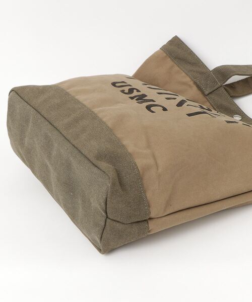 AVIREX（アヴィレックス）の「COATING CANVAS TOTE BAG "CHERRY POINT" / コーティング キャンバス トートバッグ チェリーポイント / AVIREX / アヴィレックス（トートバッグ・メンズ・オリーブ・FREE）」の15枚目の写真
