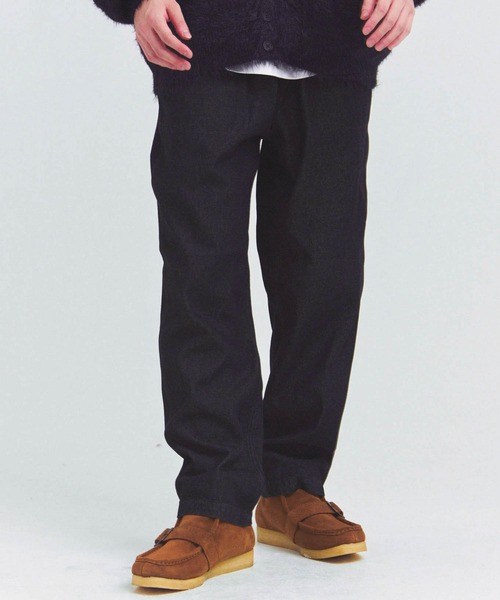 GUNG HO（ガンホー）の「GUNG HO EAZY FATIGUE PANTS -BLACK DENIM/HICKORY-（その他パンツ・メンズ・その他1/ブラック系・M/L/XL）」の2枚目の写真