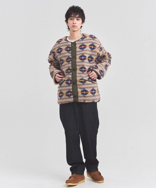 GUNG HO（ガンホー）の「GUNG HO EAZY FATIGUE PANTS -BLACK DENIM/HICKORY-（その他パンツ・メンズ・その他1/ブラック系・M/L/XL）」の12枚目の写真