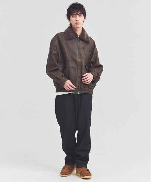 GUNG HO（ガンホー）の「GUNG HO EAZY FATIGUE PANTS -BLACK DENIM/HICKORY-（その他パンツ・メンズ・その他1/ブラック系・M/L/XL）」の16枚目の写真