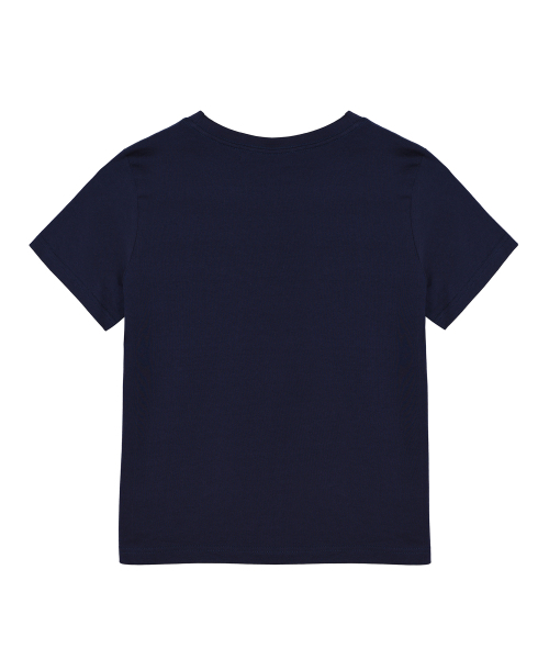 NICK&NICOLE(ニックアンドニコール)の「BUTTERFLY NICOLE LABEL SLIM TOP_NAVY WHITE(Tシャツ/カットソー・レディース・その他・FREE)」の5枚目の写真