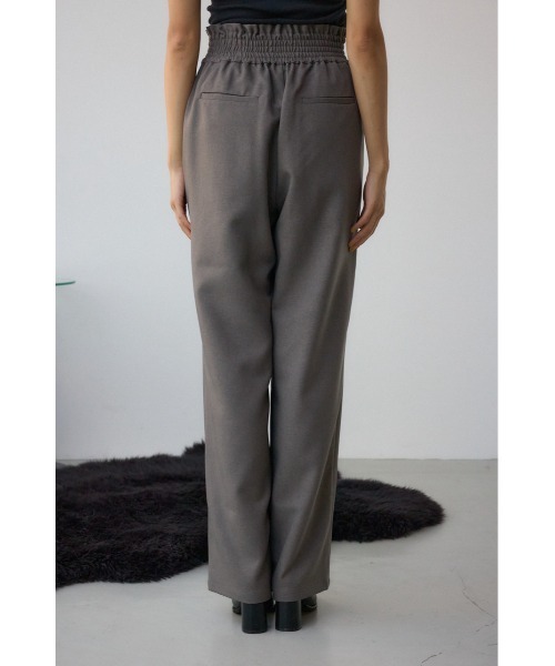 ワイドベルトツイルイージーパンツ（スラックス）｜AZUL BY MOUSSY