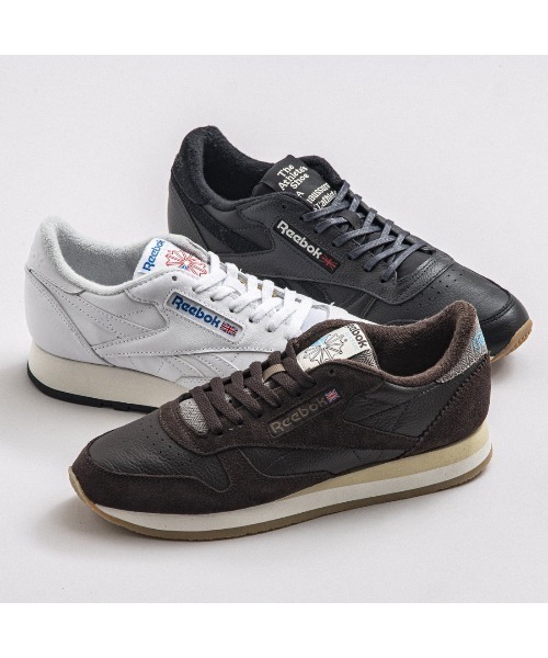 Reebok(リーボック)の「クラシックレザー 1983 ヴィンテージ / CLASSIC LEATHER 1983 VINTAGE(スニーカー・メンズ・ホワイト/ブラック・23.0cm/23.5cm/24.5cm/24.0cm/25.0cm/25.5cm/26.0cm/26.5cm/27.0cm/27.5cm/28.0cm/28.5cm/29.0cm)」の5枚目の写真
