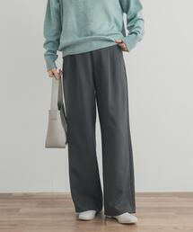 URBAN RESEARCH DOORS | 『UR TECH SMOOTHLUXE』ワイドトラウザー(その他パンツ)