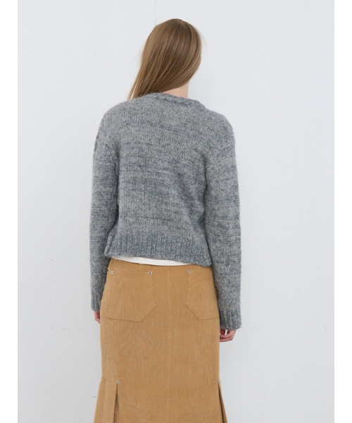 Kijun(キジュン)の「Belted Cardigan Grey(カーディガン/ボレロ・レディース・その他・SMALL/MEDIUM)」の5枚目の写真