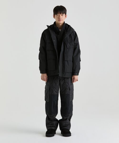 MUSINSA STANDARD（ムシンサスタンダード）の「[シティレジャー] オニオンパディングベルト付きカーゴパンツ [ブラック]（その他パンツ・メンズ・その他・40/31/33/26/27/28/29/38/42/36/34/32/30）」の15枚目の写真