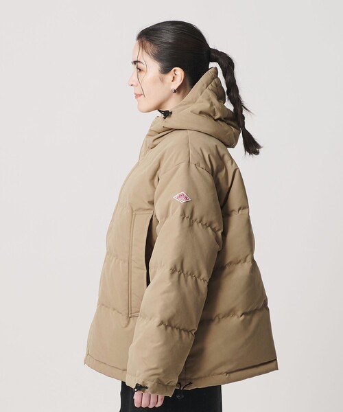 DANTON＞キルトダウン フードジャケット（ダウンジャケット/コート