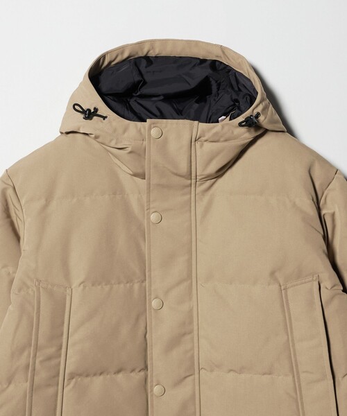 DANTON＞キルトダウン フードジャケット（ダウンジャケット/コート