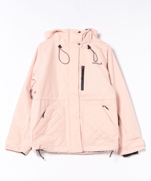 Hurley (ハーレー)の「【Hurley:ハーレー】レディーススノーウェア INSULATION DRAW CORD SNOW JKT(スポーツグッズ・レディース・オフホワイト/ブラック系その他/ベージュ/ピンク/ブラック×ホワイト/ブラック・SMALL/MEDIUM/LARGE)」の6枚目の写真