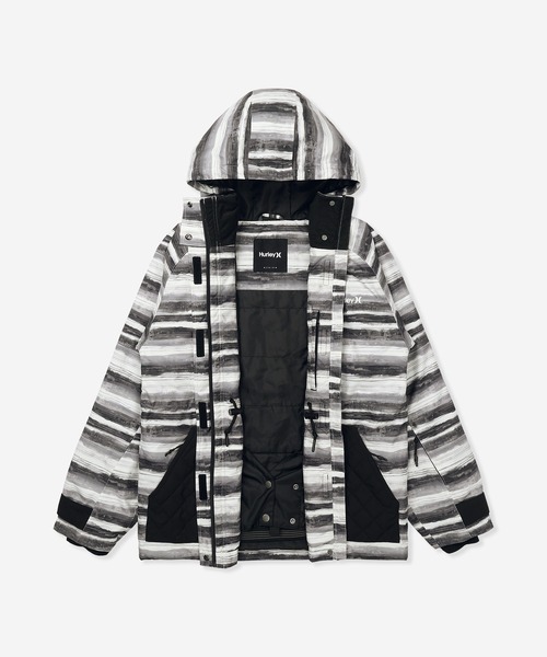 Hurley (ハーレー)の「【Hurley:ハーレー】レディーススノーウェア INSULATION DRAW CORD SNOW JKT(スポーツグッズ・レディース・オフホワイト/ブラック系その他/ベージュ/ピンク/ブラック×ホワイト/ブラック・SMALL/MEDIUM/LARGE)」の11枚目の写真