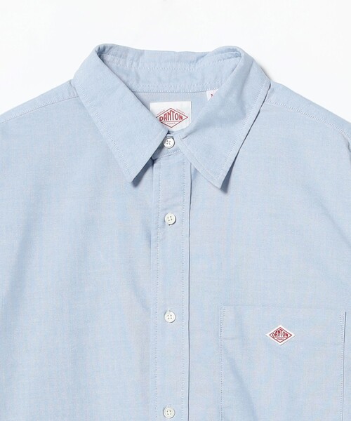 DANTON(ダントン)の「【別注】DANTON / COOLMAX(R)オックスフォード シャツ(シャツ/ブラウス・メンズ・ホワイト/サックスブルー/イエロー・X-LARGE/LARGE/SMALL/MEDIUM)」の8枚目の写真