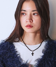 JEANASIS | 【シルバー925プレーティング】ヘンケイクロスネックレス/632740(ネックレス)