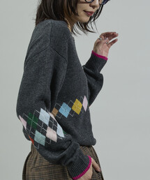 セール】「アーガイル ニット」に該当するファッション通販 - ZOZOTOWN