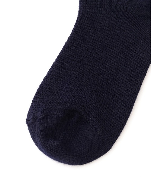 MARGARET HOWELL（マーガレットハウエル）の「WOOL FAIRISLE SOCKS（ソックス/靴下・レディース・ホワイト系その他3/ネイビー・FREE）」の5枚目の写真
