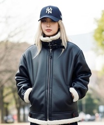 Valley Apparel（バレーアパレル）の「Valley Apparel / B-3 フェイクムートンジャケット / VA5003（ムートンコート）」