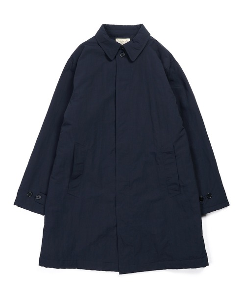 The DUFFER of ST.GEORGE（ザダファーオブセントジョージ）の「WATER-REPELLENT BAL COLLAR COAT：撥水 中綿 ステンカラーコート（ステンカラーコート・メンズ・ネイビー/チャコールグレー・X-LARGE/LARGE/MEDIUM/SMALL）」の12枚目の写真