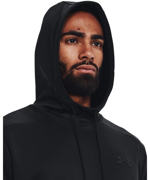 UNDER ARMOUR(アンダーアーマー)の「UAアーマーフリース フーディー(トレーニング/メンズ)(スウェット・メンズ・ブラック・L/S/2XL/M/XL)」の4枚目の写真
