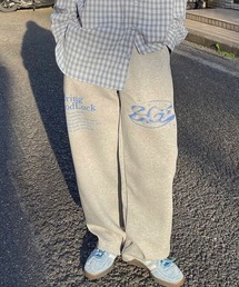 BGL（ビージーエル）の「PRINT SWEAT PANTS（スウェットパンツ）」