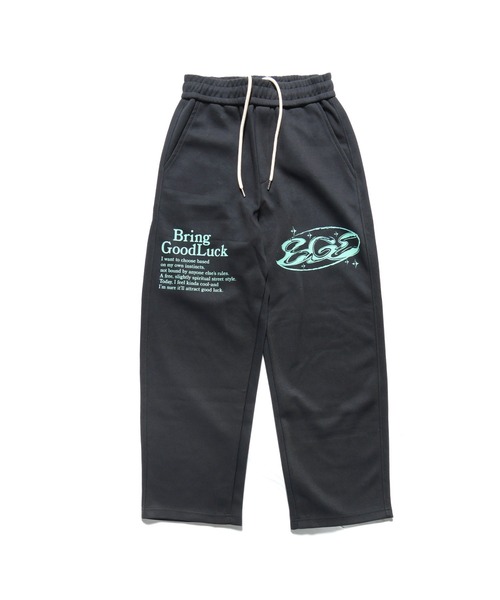 BGL(ビージーエル)の「PRINT SWEAT PANTS(スウェットパンツ・レディース・ブラック/グレー・XL/L/M/S)」の9枚目の写真
