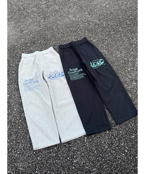 BGL(ビージーエル)の「PRINT SWEAT PANTS(スウェットパンツ・レディース・ブラック/グレー・XL/L/M/S)」の14枚目の写真