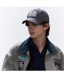 ERER（エルエル）の「ERER アイコニック エンブロイダリー キャップ チャコールグレー（キャップ）」