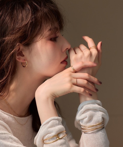 Jolie Toujours(ジョリトゥジュール)の「〈K18GP〉11号アンティークリング(リング・レディース・ゴールド・FREE)」の7枚目の写真