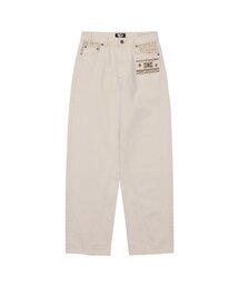 WELLBEING EXPRESS（ウェルビーイングエクスプレス）の「Embroidered Patch Jeans  White（デニムパンツ）」