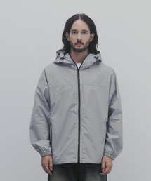 And Again（アンドアゲイン）の「Utility Essential Windbreaker (Light Grey)（ナイロンジャケット・メンズ）」
