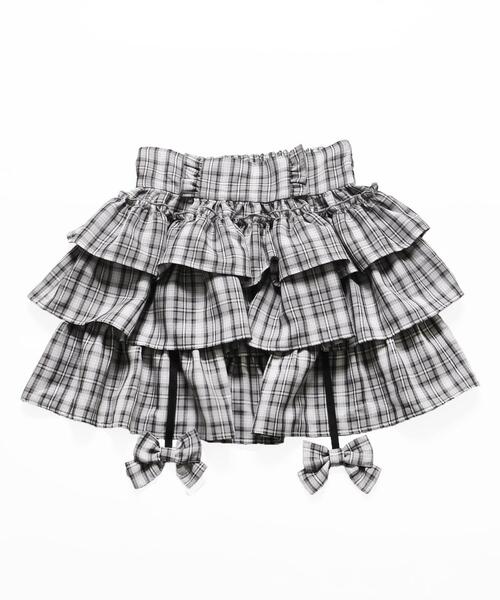 Whinny(ホワイニー)の「Whinny/ましゅまろリボン軍団(スカート・レディース・グレー系その他2/ブルー系その他2/ブラック・FREE)」の17枚目の写真