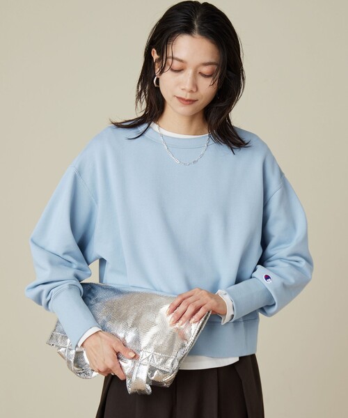 セール】【別注】＜Champion＞ロングスリーブ スウェット プルオーバー