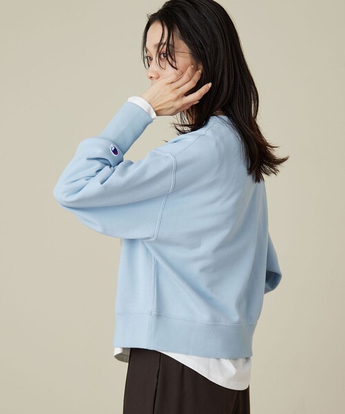 別注】＜Champion＞ロングスリーブ スウェット プルオーバー