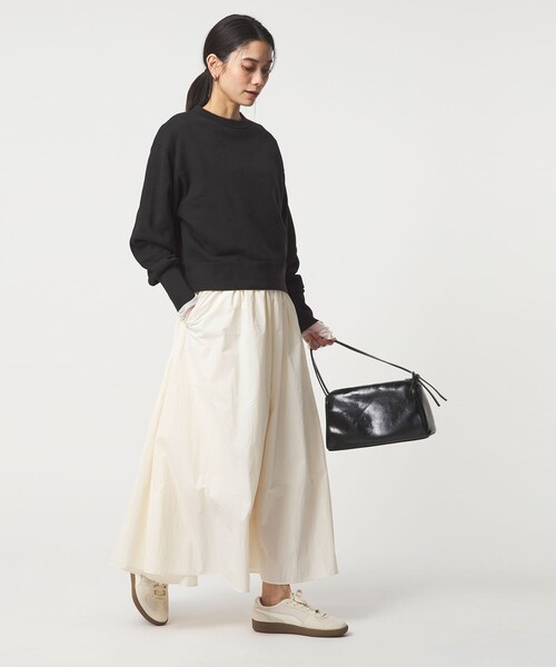 Champion(チャンピオン)の「【別注】<Champion>ロングスリーブ スウェット プルオーバー(スウェット・レディース・ナチュラル/ブラック/ライトブルー・FREE)」の15枚目の写真