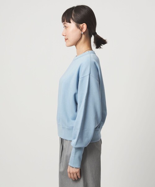 Champion(チャンピオン)の「【別注】<Champion>ロングスリーブ スウェット プルオーバー(スウェット・レディース・ナチュラル/ブラック/ライトブルー・FREE)」の22枚目の写真