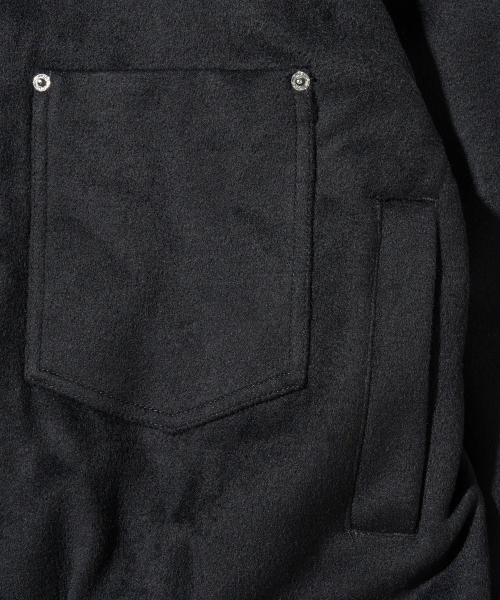 Diamond Layla（ダイアモンドレイラ）の「Midnight Blouson in Black J36（デニムジャケット・メンズ・ブラック・LARGE/X-LARGE/XX-LARGE/MEDIUM）」の5枚目の写真