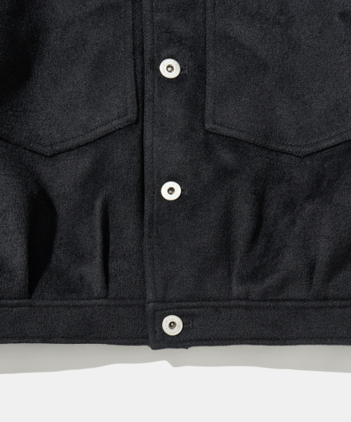 Diamond Layla（ダイアモンドレイラ）の「Midnight Blouson in Black J36（デニムジャケット・メンズ・ブラック・LARGE/X-LARGE/XX-LARGE/MEDIUM）」の6枚目の写真