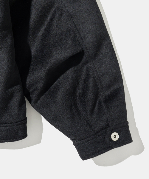 Diamond Layla（ダイアモンドレイラ）の「Midnight Blouson in Black J36（デニムジャケット・メンズ・ブラック・LARGE/X-LARGE/XX-LARGE/MEDIUM）」の9枚目の写真