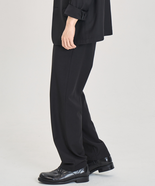 PRAIRIE(KR)（プレーリー）の「[今シーズン] ウールブレンドスラックス (BLACK)（スラックス・メンズ・その他・SMALL/MEDIUM/LARGE）」の3枚目の写真