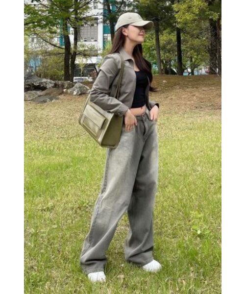 MCLANEE(マックラニー)の「550マレーショルダーバッグ(ショルダーバッグ・レディース・ライトベージュ/ブラック/グレー/カーキ・ONE SIZE)」の19枚目の写真
