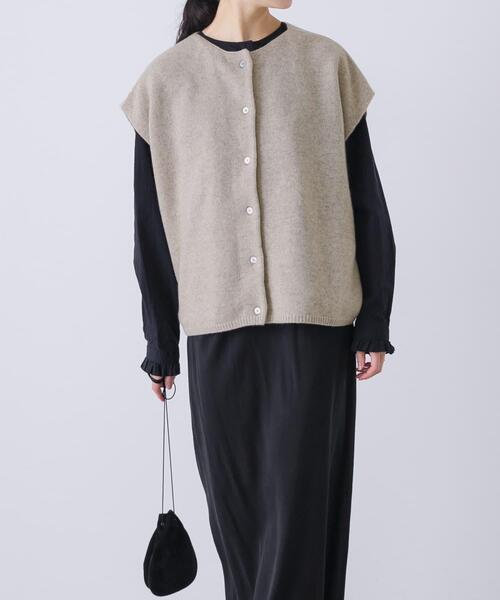 かぐれ（カグレ）の「ハミルトン2WAYベスト（ニット/セーター）」 - WEAR