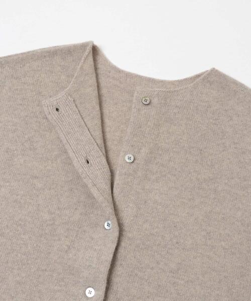 かぐれ（カグレ）の「ハミルトン2WAYベスト（ニット/セーター・レディース・オートミール/チャコールグレー・FREE）」の3枚目の写真