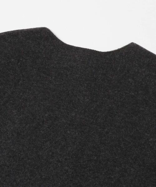 かぐれ（カグレ）の「ハミルトン2WAYベスト（ニット/セーター・レディース・オートミール/チャコールグレー・FREE）」の21枚目の写真