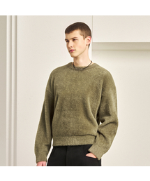 オーバーサイズ ニット」に該当するグリーン・カーキ/緑色系のメンズ