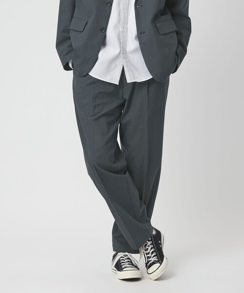 green label relaxing(グリーンレーベルリラクシング)の「FREELITCH オルマイ ワイド W3 イージーパンツ -2WAYストレッチ・吸水速乾-(その他パンツ・メンズ・ダークブラウン/コバルトブルー/ブラック・XL/L/M/S)」の4枚目の写真