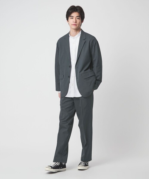 green label relaxing(グリーンレーベルリラクシング)の「FREELITCH オルマイ ワイド W3 イージーパンツ -2WAYストレッチ・吸水速乾-(その他パンツ・メンズ・ダークブラウン/コバルトブルー/ブラック・XL/L/M/S)」の5枚目の写真