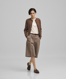w. Officer Bermuda Pants (Dark Mink)