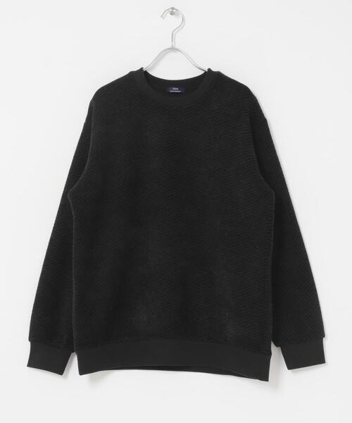 ITEMS URBANRESEARCH(アイテムズ アーバンリサーチ)の「フェザーヤーン クルーネック ニットソー(Tシャツ/カットソー・メンズ・イエロー/ブラック/モカ・LARGE/MEDIUM)」の15枚目の写真