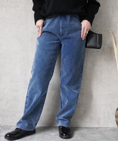 emamaさま⭐︎ご確認用 インディゴコールストレートパンツ（その他パンツ）｜Emma（SELECT