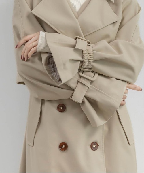 RANDA（ランダ）の「3WAYトレンチコート（トレンチコート・レディース・ベージュ・0）」の6枚目の写真